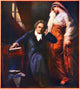 Beethoven Discovers His Deafness Poster Print, showcasing the iconic composer in a moment of reflection.