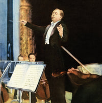 Eugene Ormandy Poster Print by R.T. Dooner - Classical Music Artwork