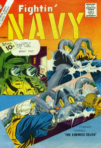 Fightin' Navy Issue #100 September 1961 Comic Poster Print