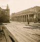 Charleston Vendue Range Poster Print showcasing historic warehouse district