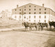 Richmond Virginia Libby Prison poster print with six-mule team