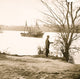 Virginia Ships on the James River Poster Print showcasing a serene nautical scene.