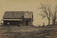 Workers Constructing a Wood Building Poster Print showcasing craftsmanship and dedication.