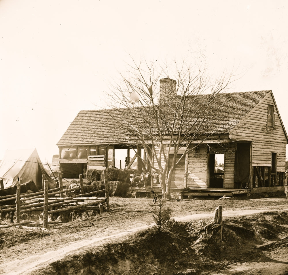 City Point Virginia stable building poster print