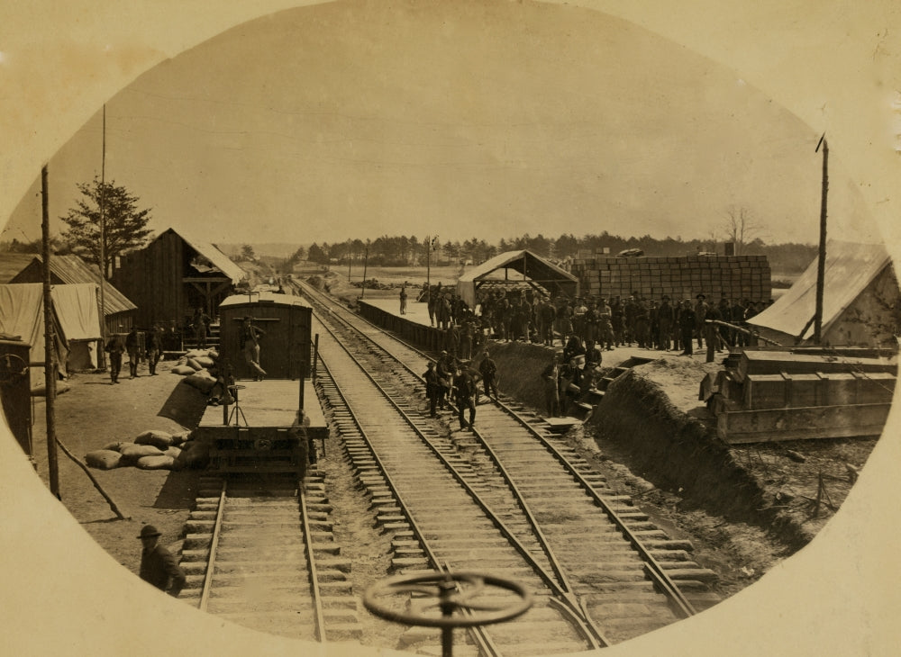 Stoneman's Station Poster Print featuring General Stoneman's historical legacy