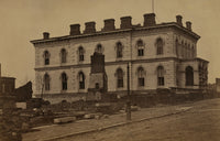 The Custom House, Richmond, VA, 1865 poster print showcasing historical architecture.