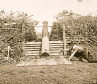 Centreville, Virginia Quaker Gun Poster Print showcasing historical significance.