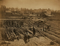 Track near the Potomac River in Alexandria Poster Print