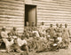 Cumberland Landing, Va. Group of 'Contrabands' at Foller's House Poster Print