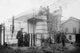 US Department of Agriculture Tests Soils Poster Print showing men working around a furnace.