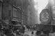 Wagons Trundle Along Manhattan Streets Vintage Poster Print
