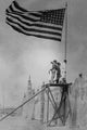 The Tampico Affair poster print depicting the US Military raising the flag in Vera Cruz.