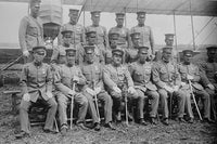 Graduating Class of Japanese Aviators in Uniform Poster Print