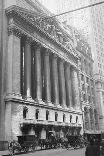 New York Stock Exchange Poster Print showcasing Wall Street's bustling energy