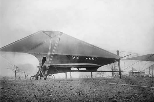 Pre-WWI 81 Foot Cooley Design Aircraft Poster Print 18x24