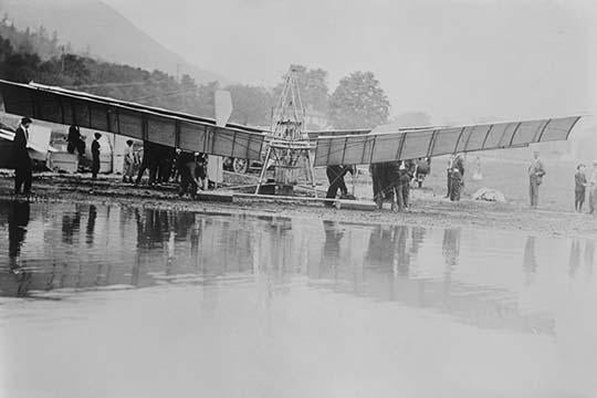 Langley Airplane Vintage Art Print - Aviation Artwork