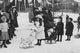Midwinter Carnival Children's Parade Poster Print featuring doll sleds in Upper Saranac Lake