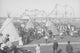 Saint Mary's Canal Celebration Poster Print showcasing a reviewing stand and Indian village.