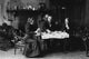 Frances Benjamin Johnston having tea with Elbert Hubbard poster print