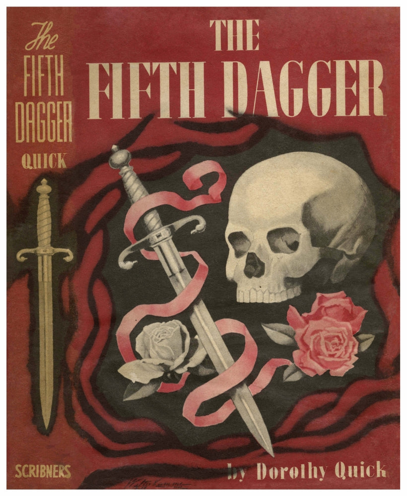 The Fifth Dagger book cover art poster print