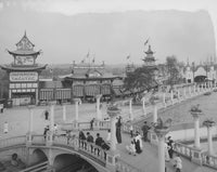 Japanese Theatre at Luna Park Amusement Center Poster Print