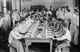 Midshipmen Dining Table Formation Poster Print showcasing military camaraderie.