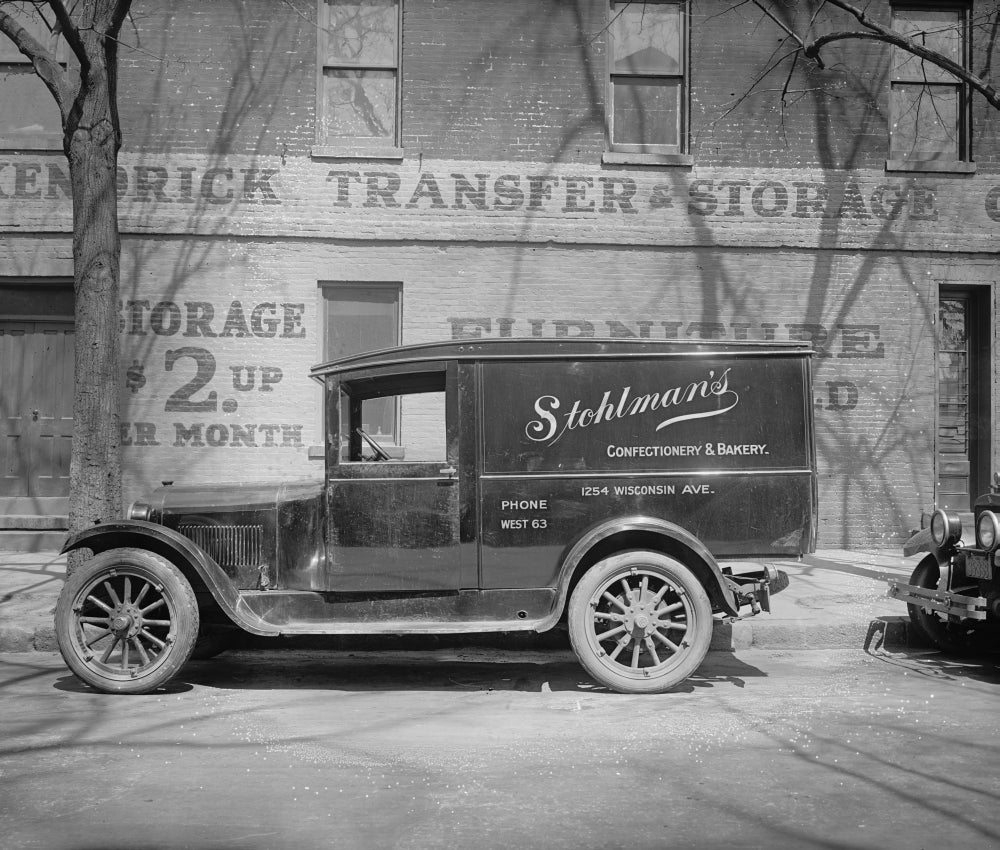 Stohlman's Confectionery & Bakery Poster Print showcasing delightful pastries and sweets.