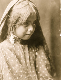 Nambe Girl Poster Print showcasing elegance and beauty.