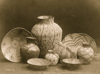 Nine Containers: Baskets, Bowls, and Jars Poster Print