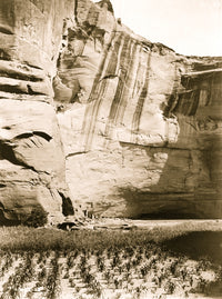 Today and Yesterday--Navajo Antelope Ruin Poster Print showcasing the beauty of Canyon del Muerto.