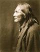 Alchise Apache Indian half-length portrait poster print