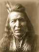 Head-and-Shoulders Portrait of Crow Man Poster Print
