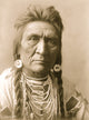 Crow Man head-and-shoulders portrait poster print
