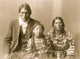 Half-Length Portrait of Piegan Family Poster Print