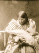 Cheyenne Mother and Child Poster Print showcasing familial love.