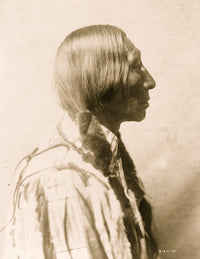 Bear Black Cheyenne man head-and-shoulders portrait poster print