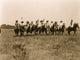 Poster Print of Several Cheyenne Chiefs on Horseback in an Open Field