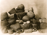 Puget Sound Baskets Poster Print showcasing vibrant designs.