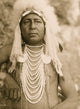 Upshaw Apsaroke Man Half-Length Portrait Poster Print