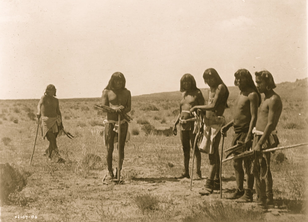 Snake Gathering Art Print - Native American wall décor