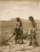 Me Sa Tawa Catching Snakes Hopi Poster Print showcasing Native American culture.