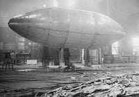 Blimp Wireless Airship Poster Print showcasing aviation art.