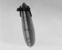 Dirigible Poster Print showcasing beautiful aerial artwork.