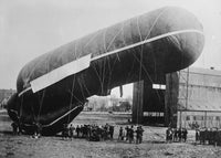 Observation Balloon - U.S.A. Poster Print showcasing vibrant colors and detailed design.