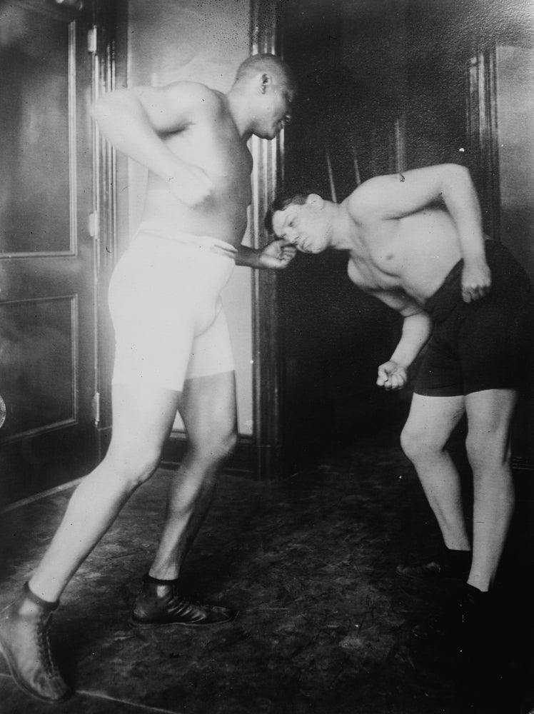 Jack Johnson Galveston Giant Poster Print showcasing boxing legend.