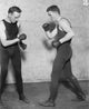 Tommy & Mike Gibbons Poster Print showcasing boxing brothers.