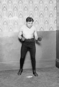 Charles 'Little Apache' Ledoux Poster Print featuring French Boxer.