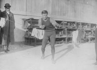 Willie Ritchie and Gerhardt Anthony Steffen Poster Print showcasing boxing art.