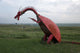 Prehistoric Monster Poster Print from Porter Sculpture Park