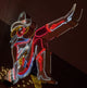 Glitter Girl Neon Sign at Fremont Street Experience Poster Print